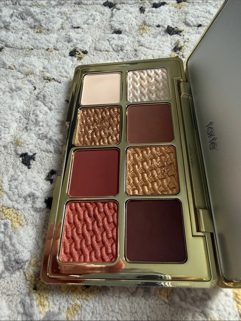 ❤️$10 Tarte Gilded 8 Pan Eyeshadow Palette .038oz x 8